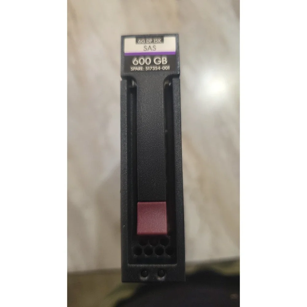 HP 533871-003, 600GB,SAS interface, 15k RPM 3.5
